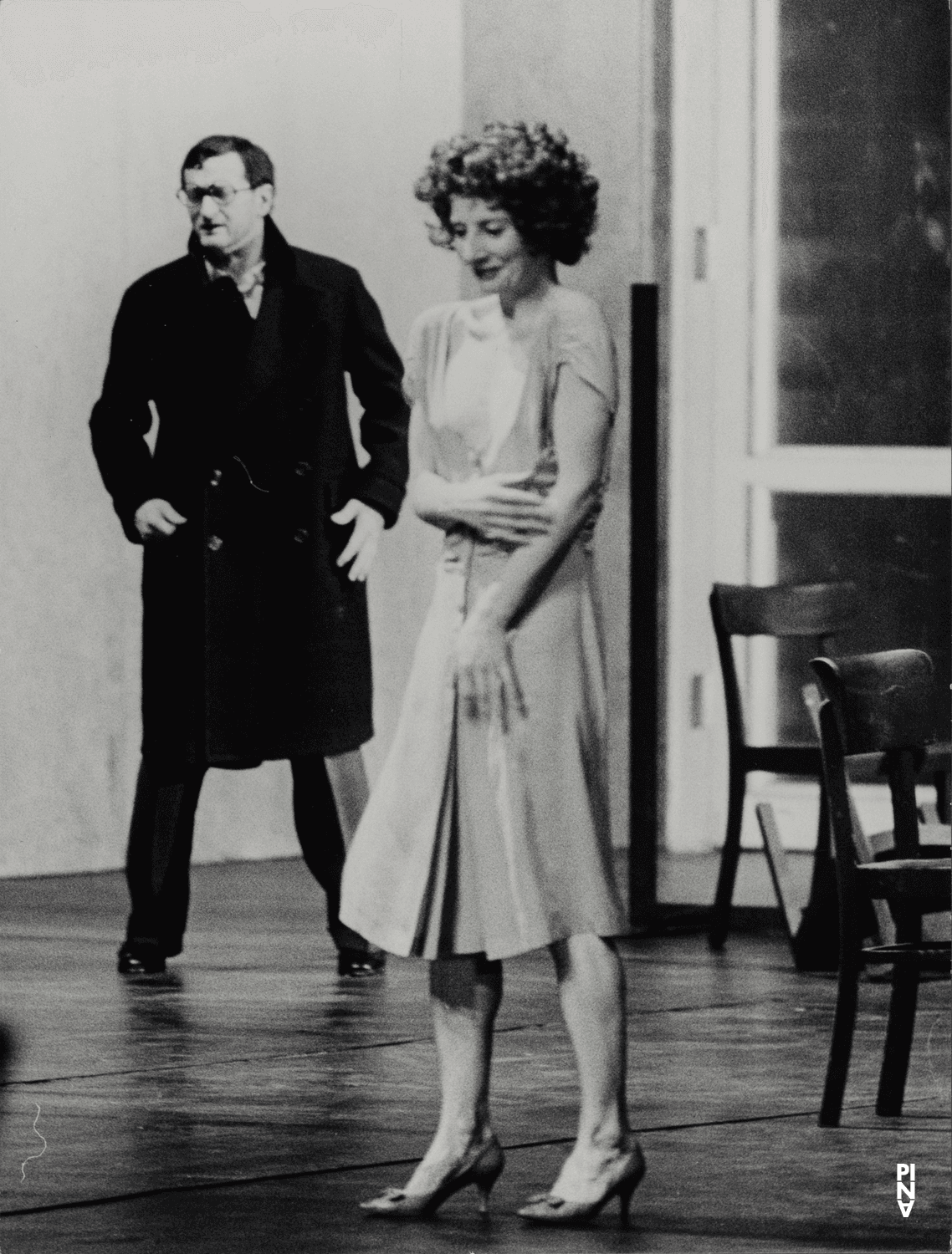 Finola Cronin and Jan Minařík in “Café Müller” by Pina Bausch
