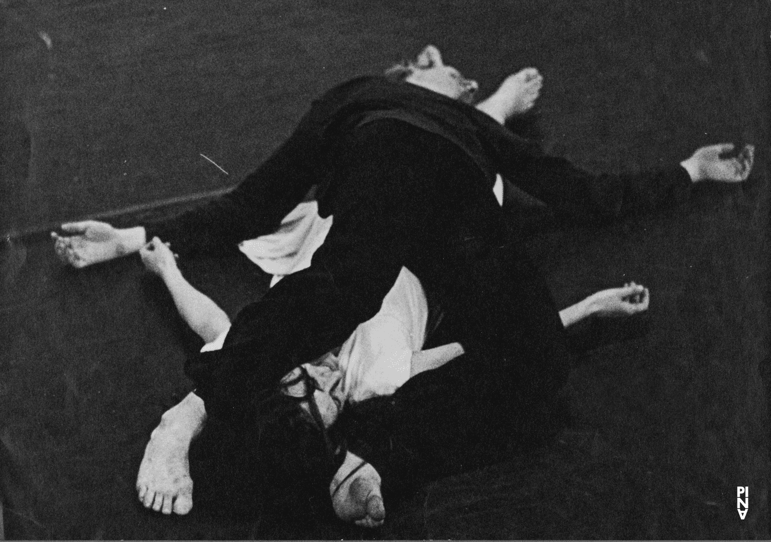 Malou Airaudo and Dominique Mercy in “Café Müller” by Pina Bausch