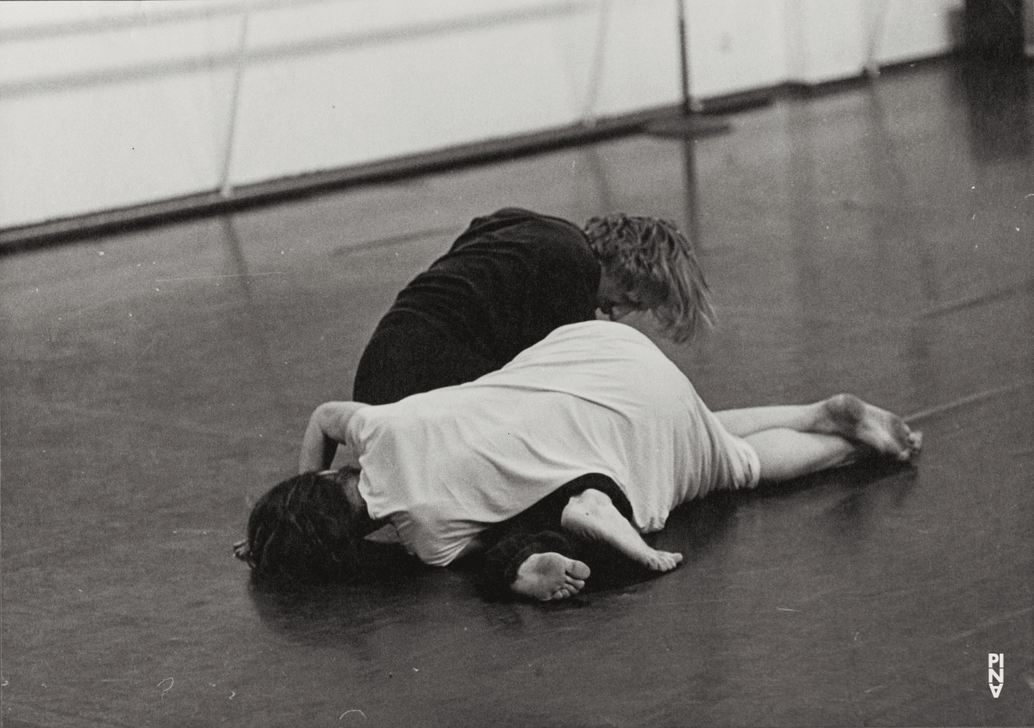 Dominique Mercy and Malou Airaudo in “Café Müller” by Pina Bausch