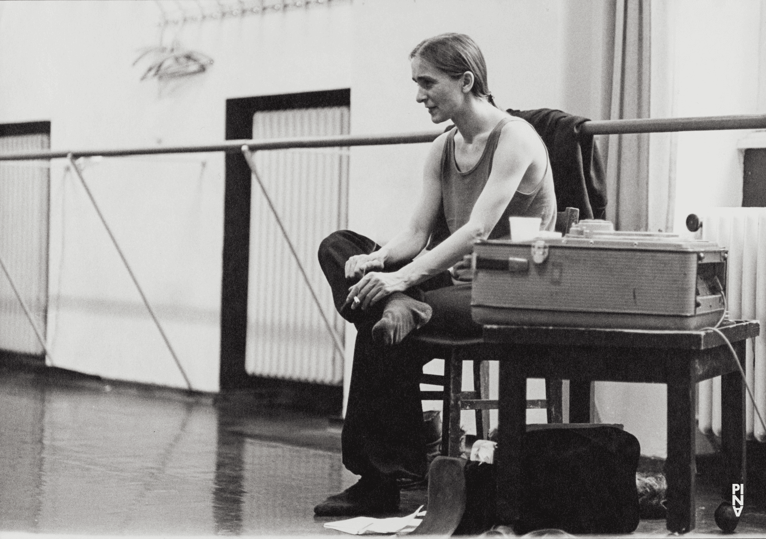Pina Bausch in “Café Müller” by Pina Bausch