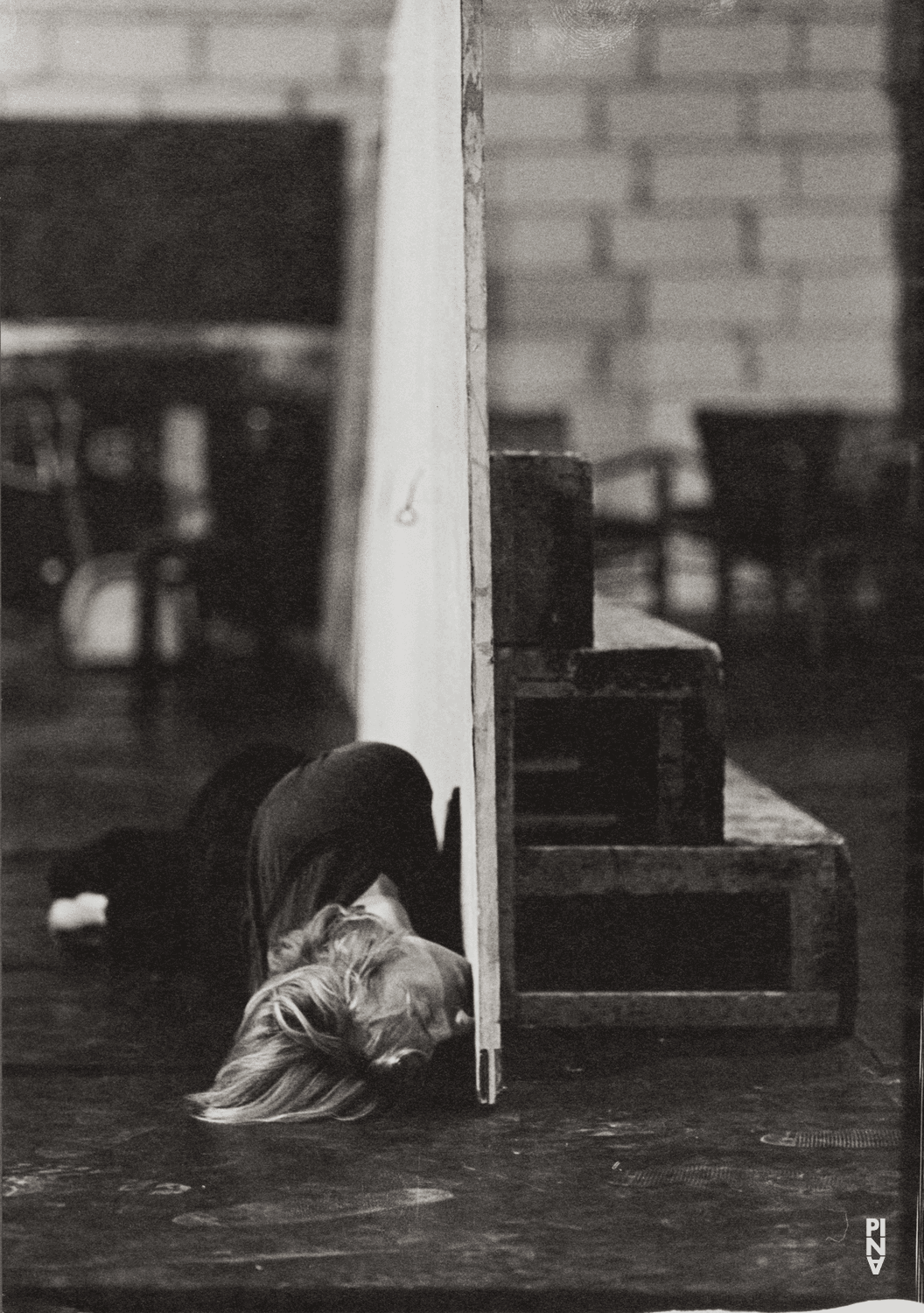 Dominique Mercy in „Café Müller“ von Pina Bausch