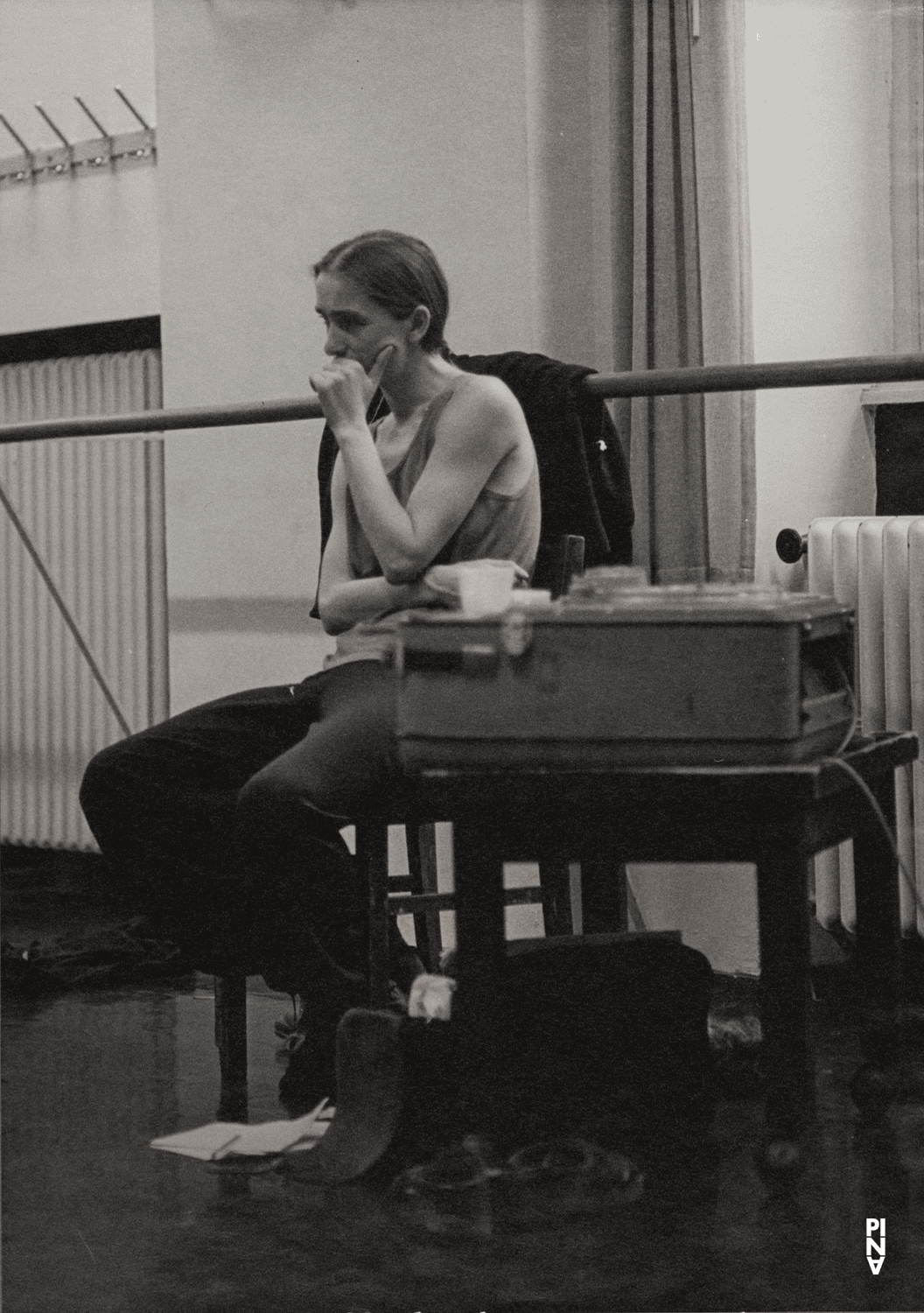 Pina Bausch in “Café Müller” by Pina Bausch
