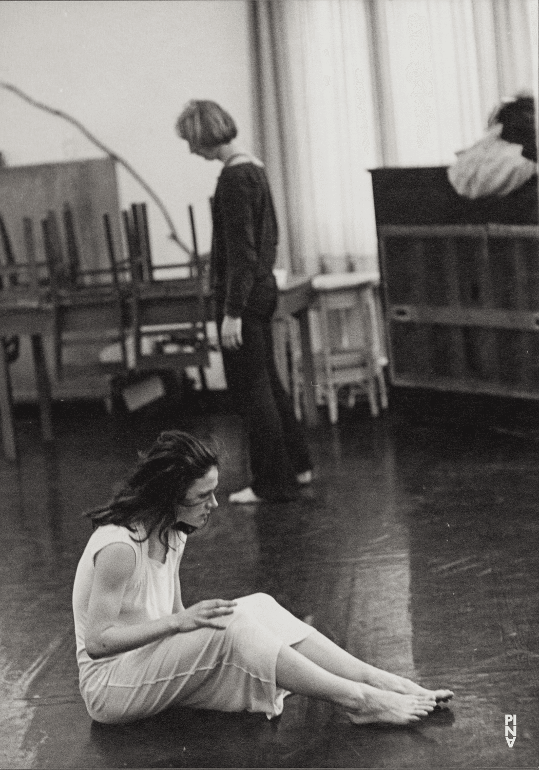 Malou Airaudo und Dominique Mercy in „Café Müller“ von Pina Bausch