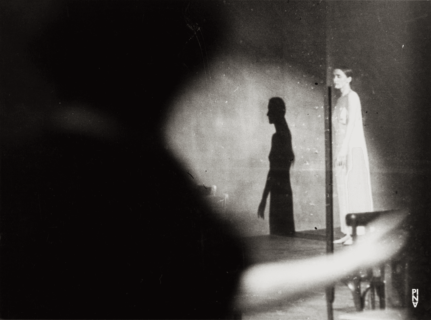 Pina Bausch in “Café Müller” by Pina Bausch