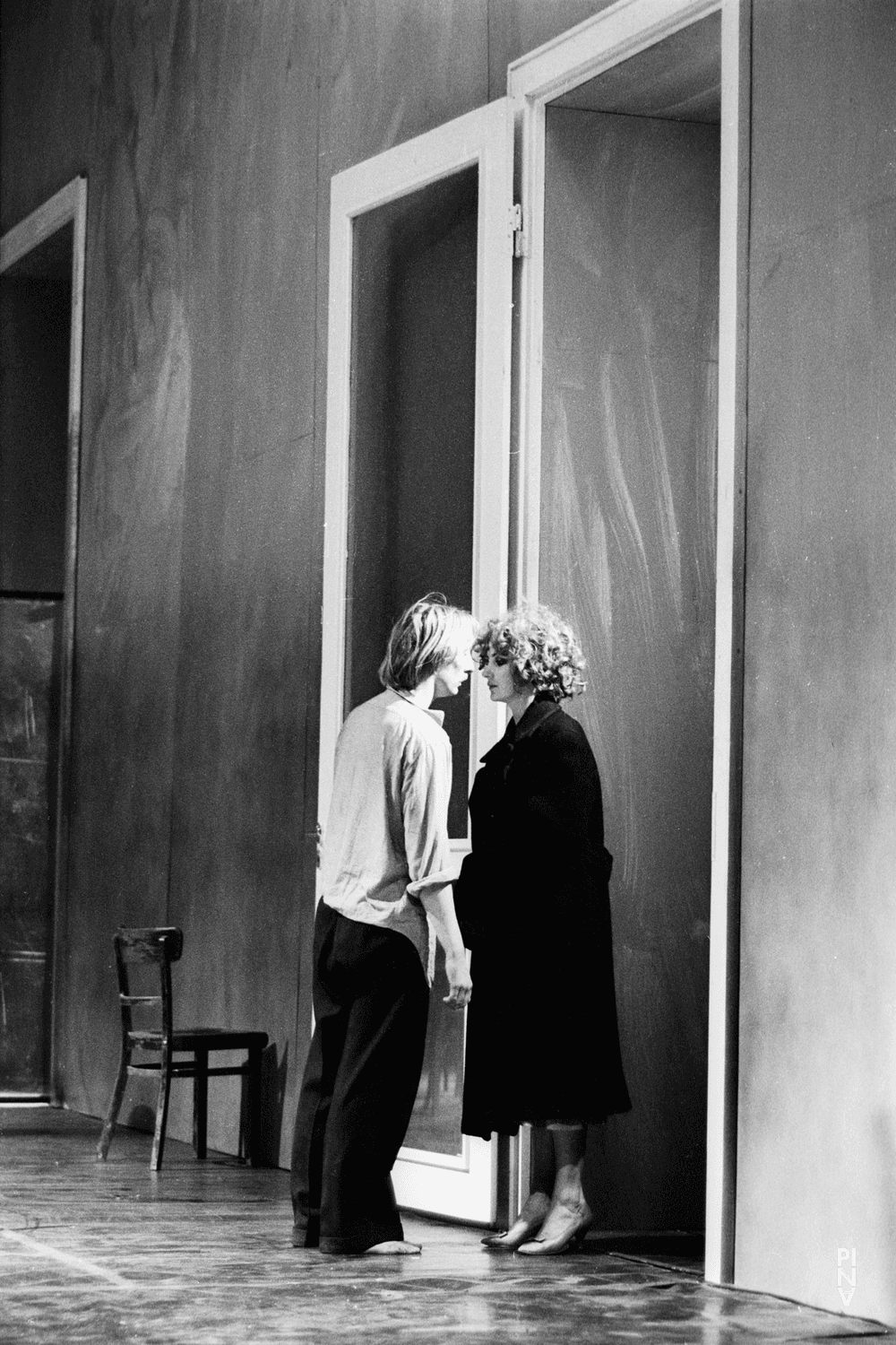 Meryl Tankard and Dominique Mercy in “Café Müller” by Pina Bausch