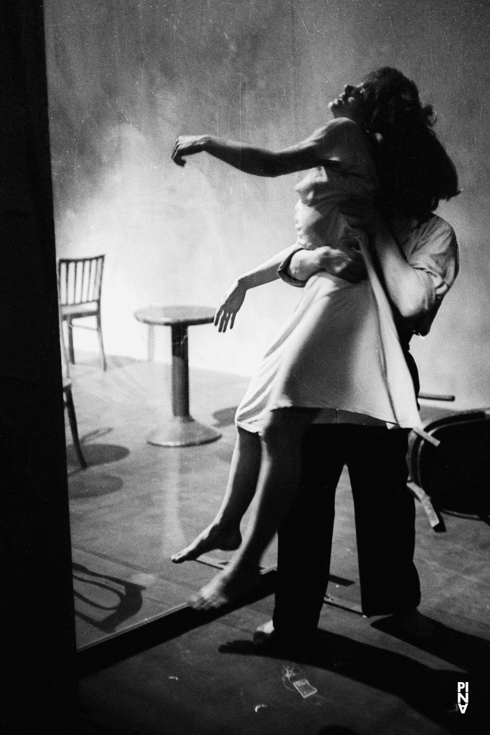 Malou Airaudo and Dominique Mercy in “Café Müller” by Pina Bausch
