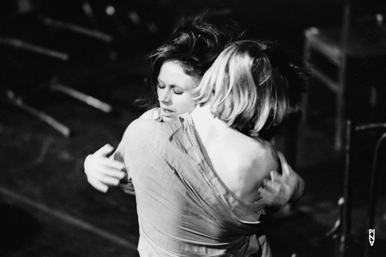 Dominique Mercy and Malou Airaudo in “Café Müller” by Pina Bausch