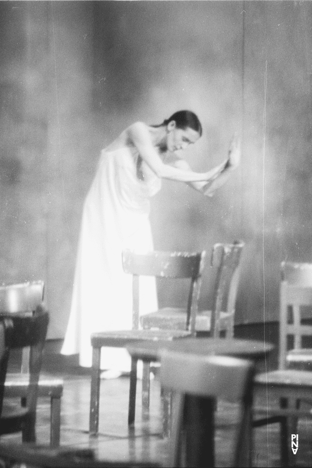 Pina Bausch in “Café Müller” by Pina Bausch