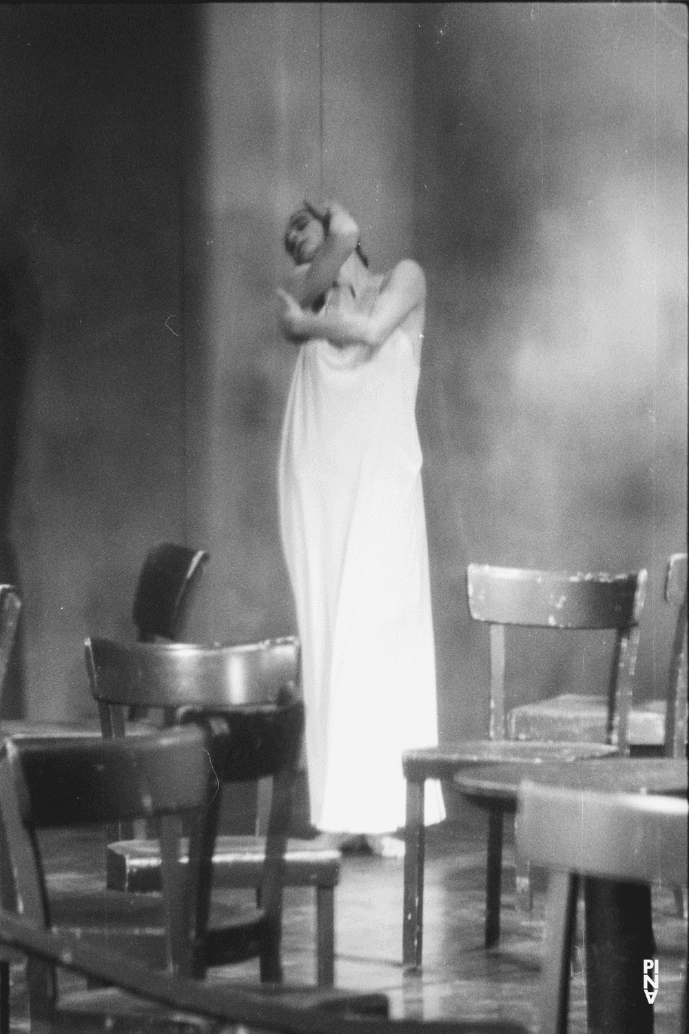 Pina Bausch in “Café Müller” by Pina Bausch