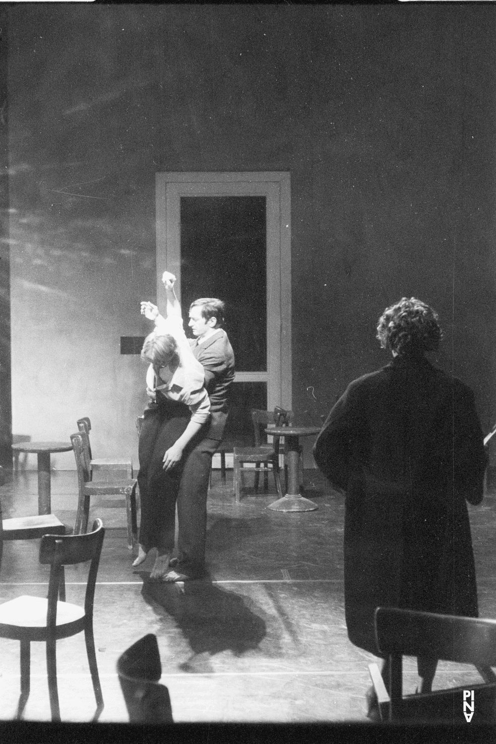 Meryl Tankard, Dominique Mercy and Jan Minařík in “Café Müller” by Pina Bausch