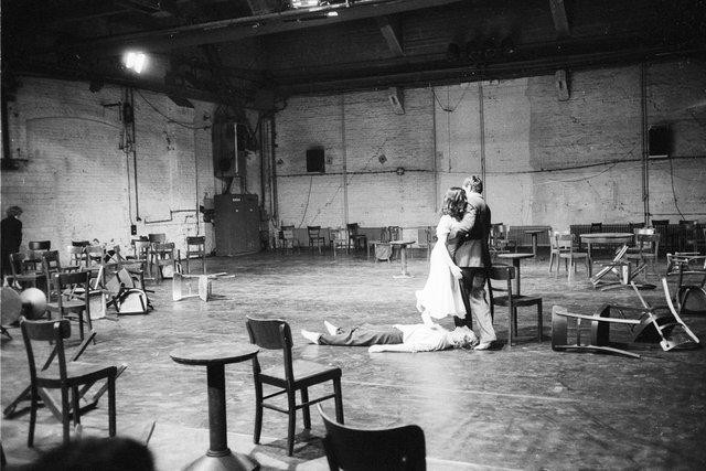“Café Müller” by Pina Bausch at Kampnagelfabrik Hamburg, season 1984/85