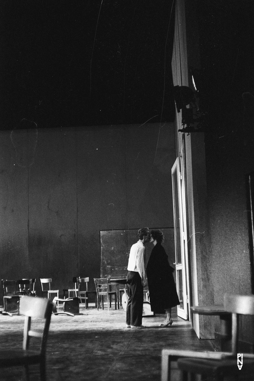 Dominique Mercy and Finola Cronin in “Café Müller” by Pina Bausch