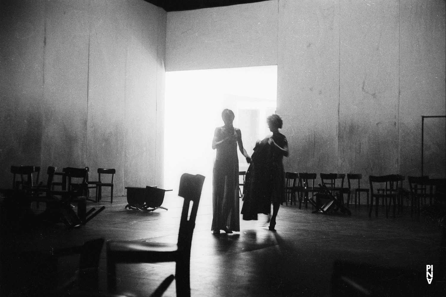 Pina Bausch in “Café Müller” by Pina Bausch
