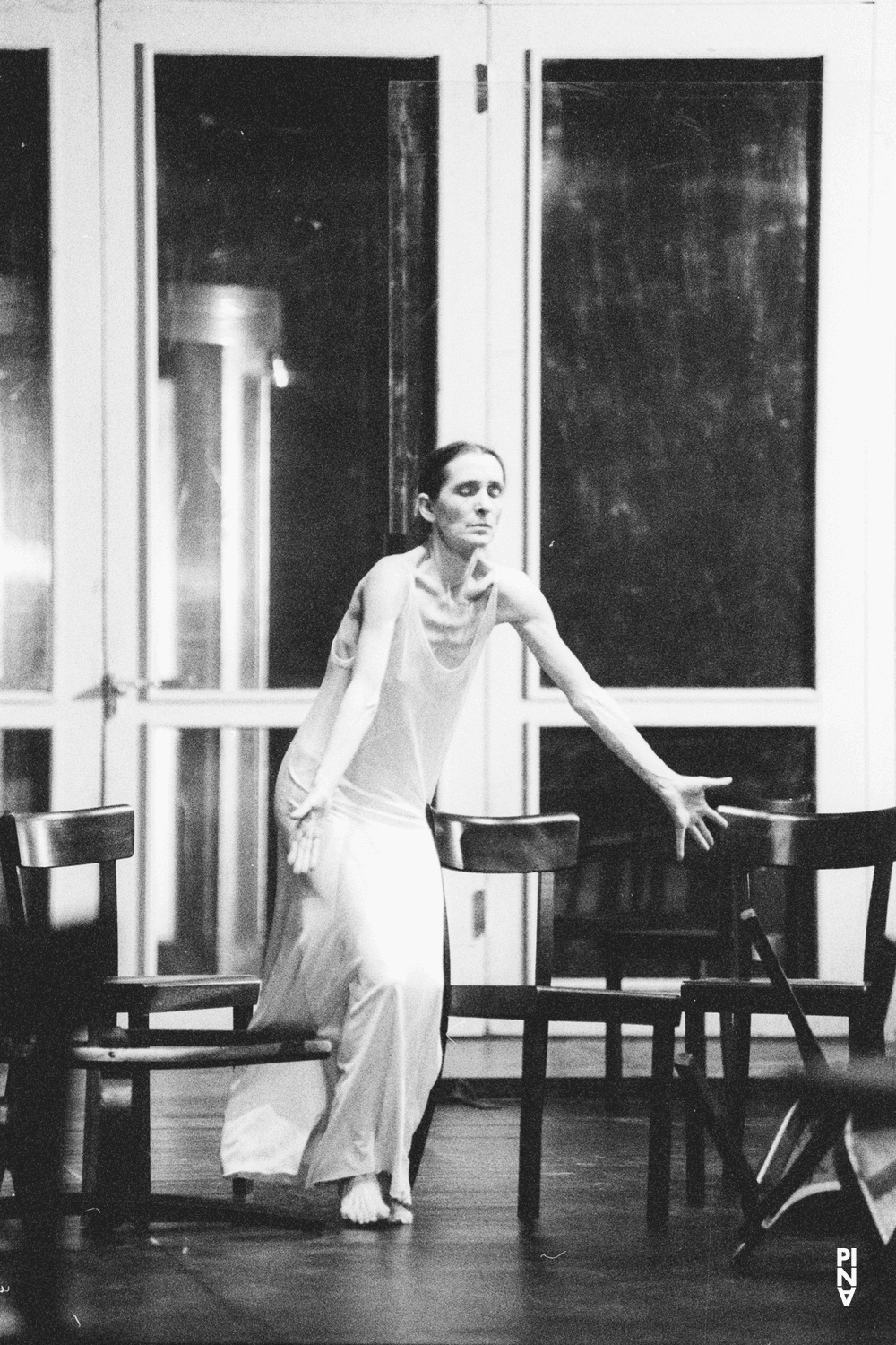 Pina Bausch in “Café Müller” by Pina Bausch