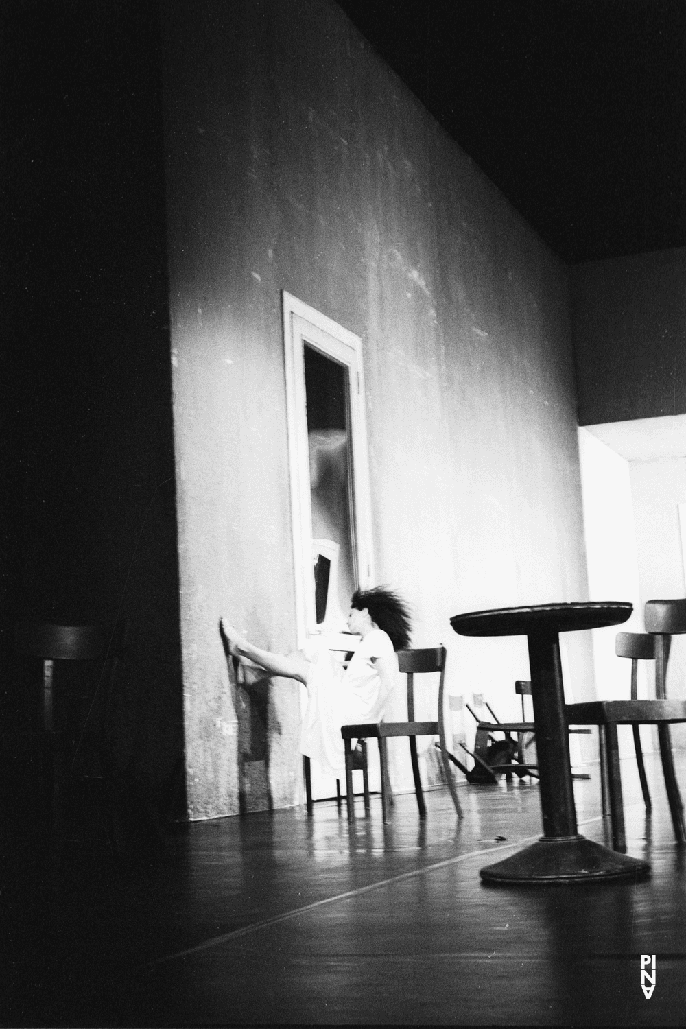 Aida Vainieri in “Café Müller” by Pina Bausch