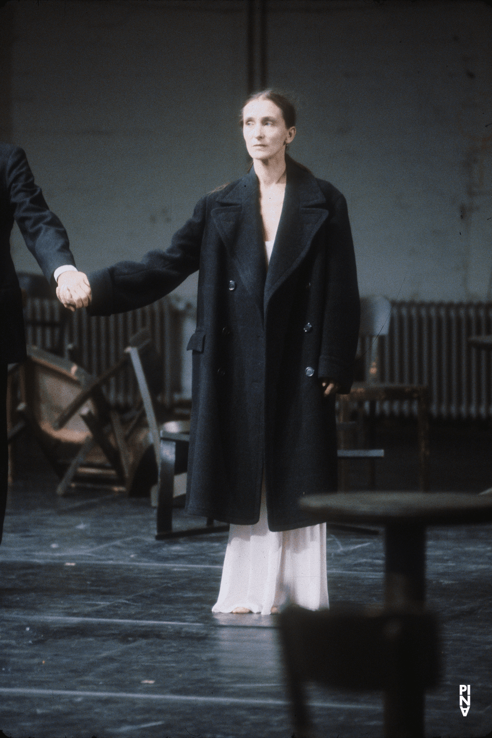 Pina Bausch in “Café Müller” by Pina Bausch at Kampnagelfabrik Hamburg, season 1984/85