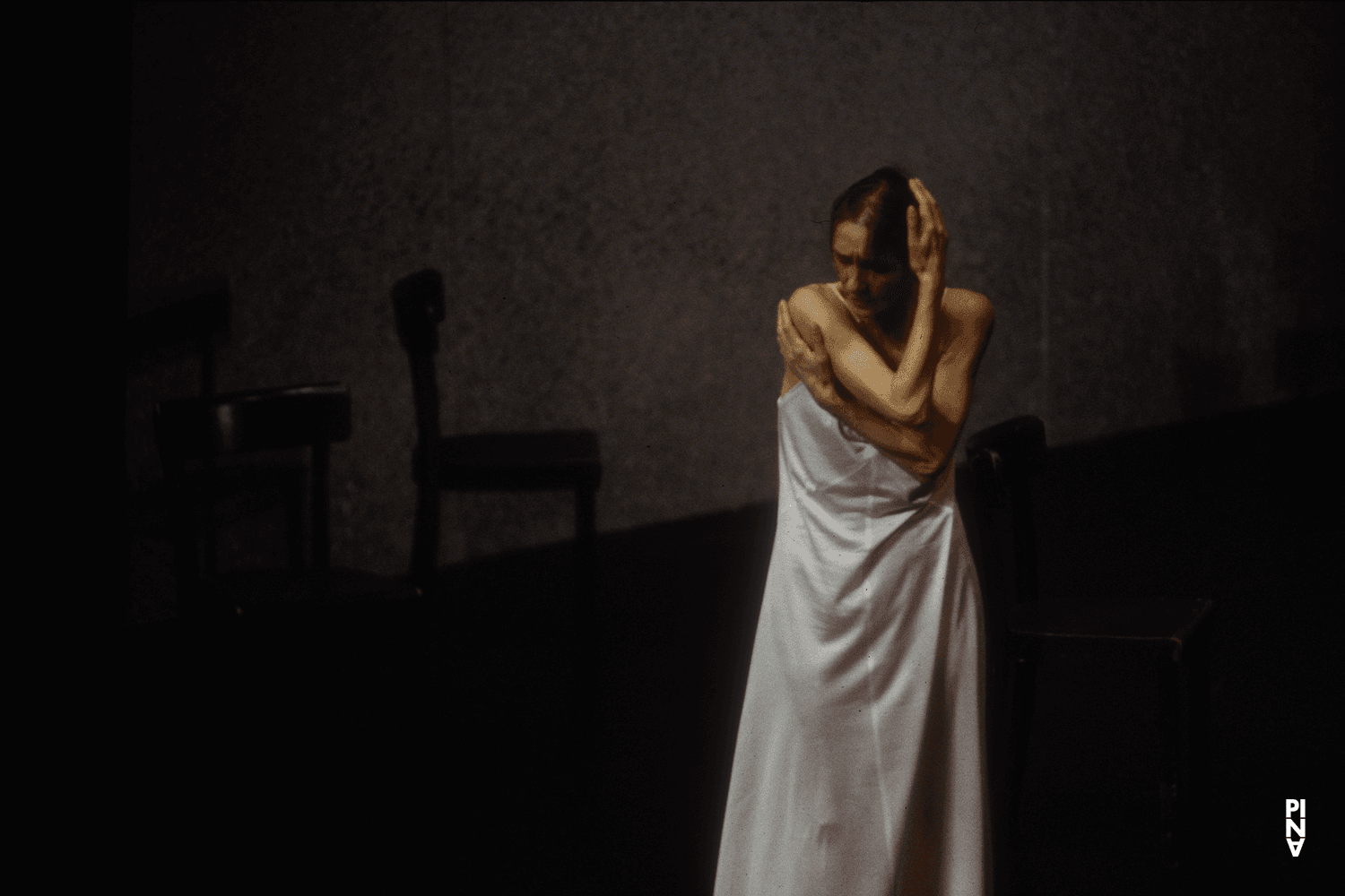 Pina Bausch in “Café Müller” by Pina Bausch