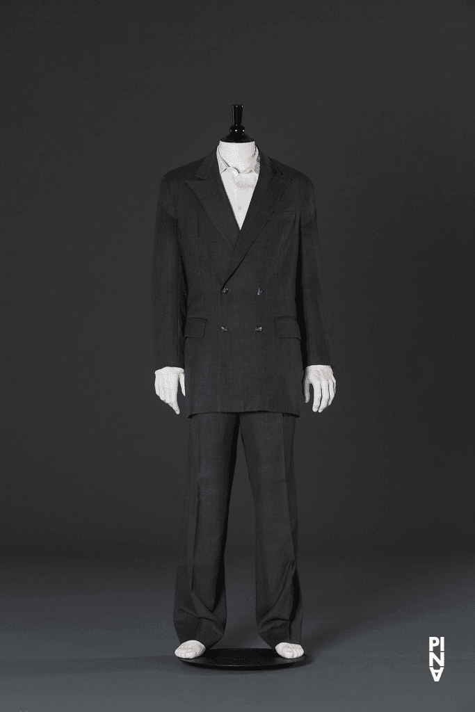 Suit worn in “Café Müller” by Pina Bausch