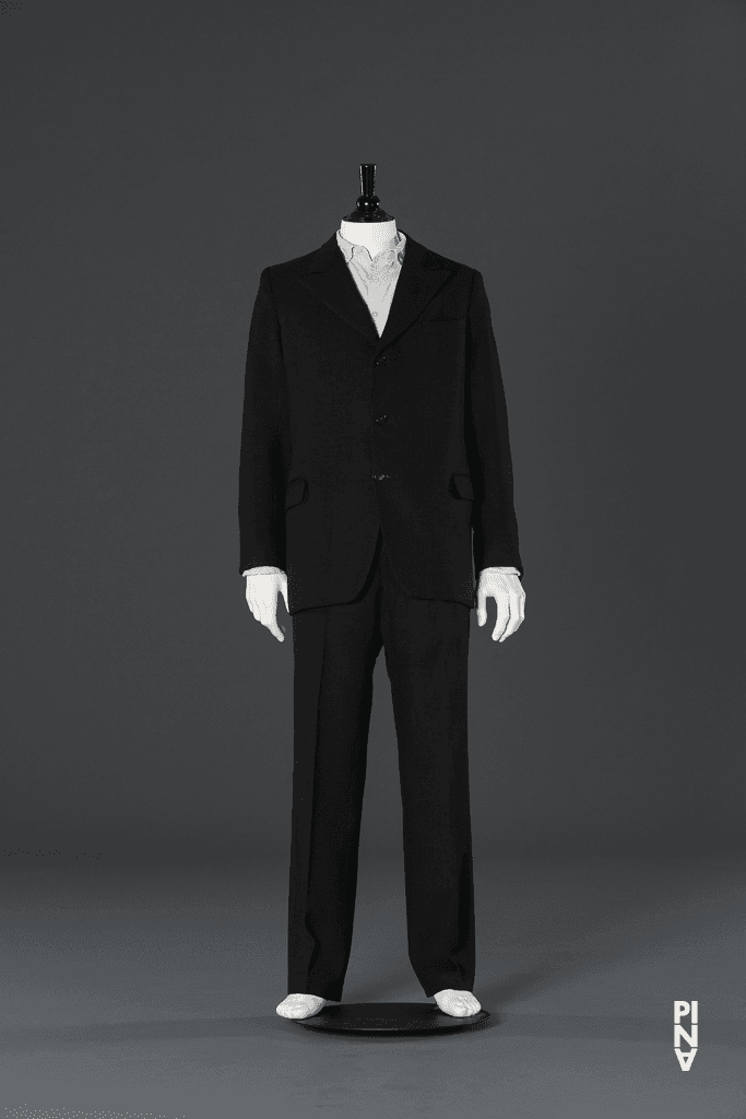 Suit worn by Rolf Borzik in “Café Müller” by Pina Bausch