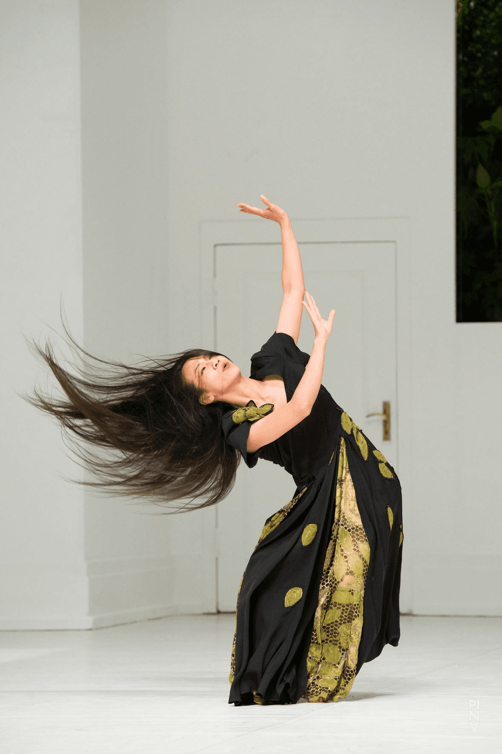 Tsai-Chin Yu in “Two Cigarettes in the Dark” by Pina Bausch with Tanztheater Wuppertal at Opernhaus Wuppertal (Germany), Aug. 29, 2012