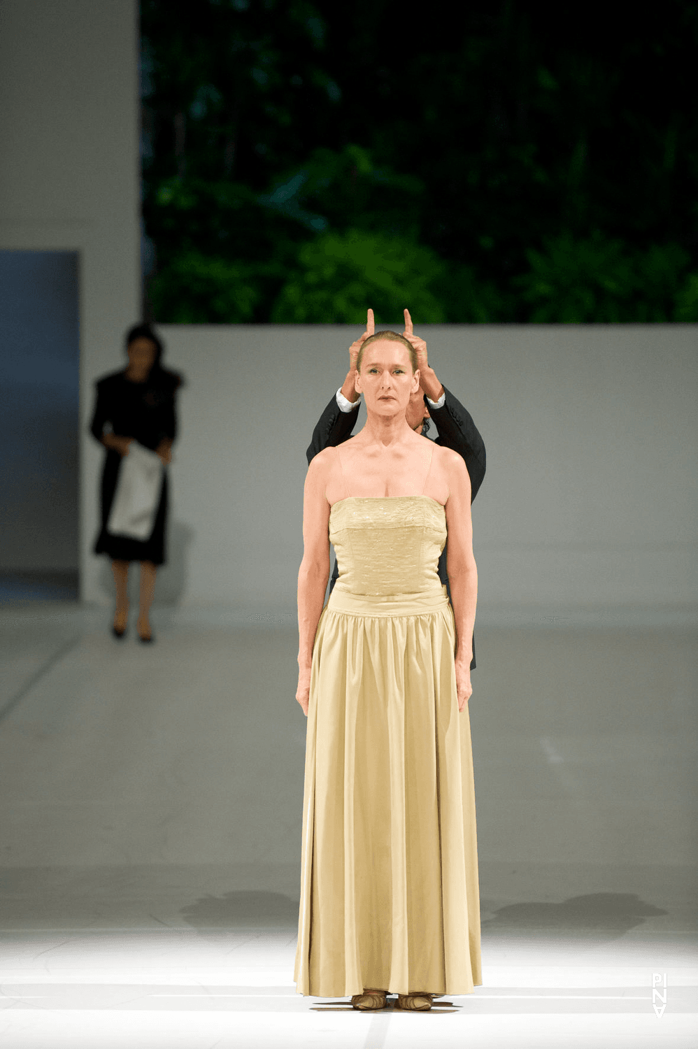Julie Shanahan in “Two Cigarettes in the Dark” by Pina Bausch with Tanztheater Wuppertal at Opéra de Paris Garnier (France), Aug. 31, 2014