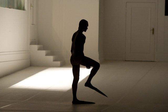 Pablo Aran Gimeno in “Two Cigarettes in the Dark” by Pina Bausch with Tanztheater Wuppertal at Opéra de Paris Garnier (France), Aug. 31, 2014