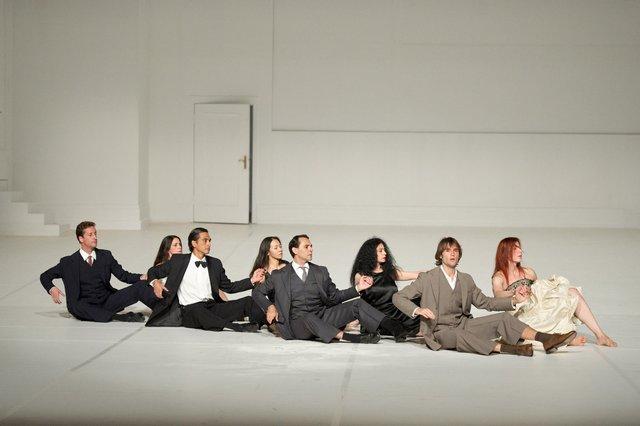 “Two Cigarettes in the Dark” by Pina Bausch with Tanztheater Wuppertal at Opéra de Paris Garnier (France), Aug. 31, 2014