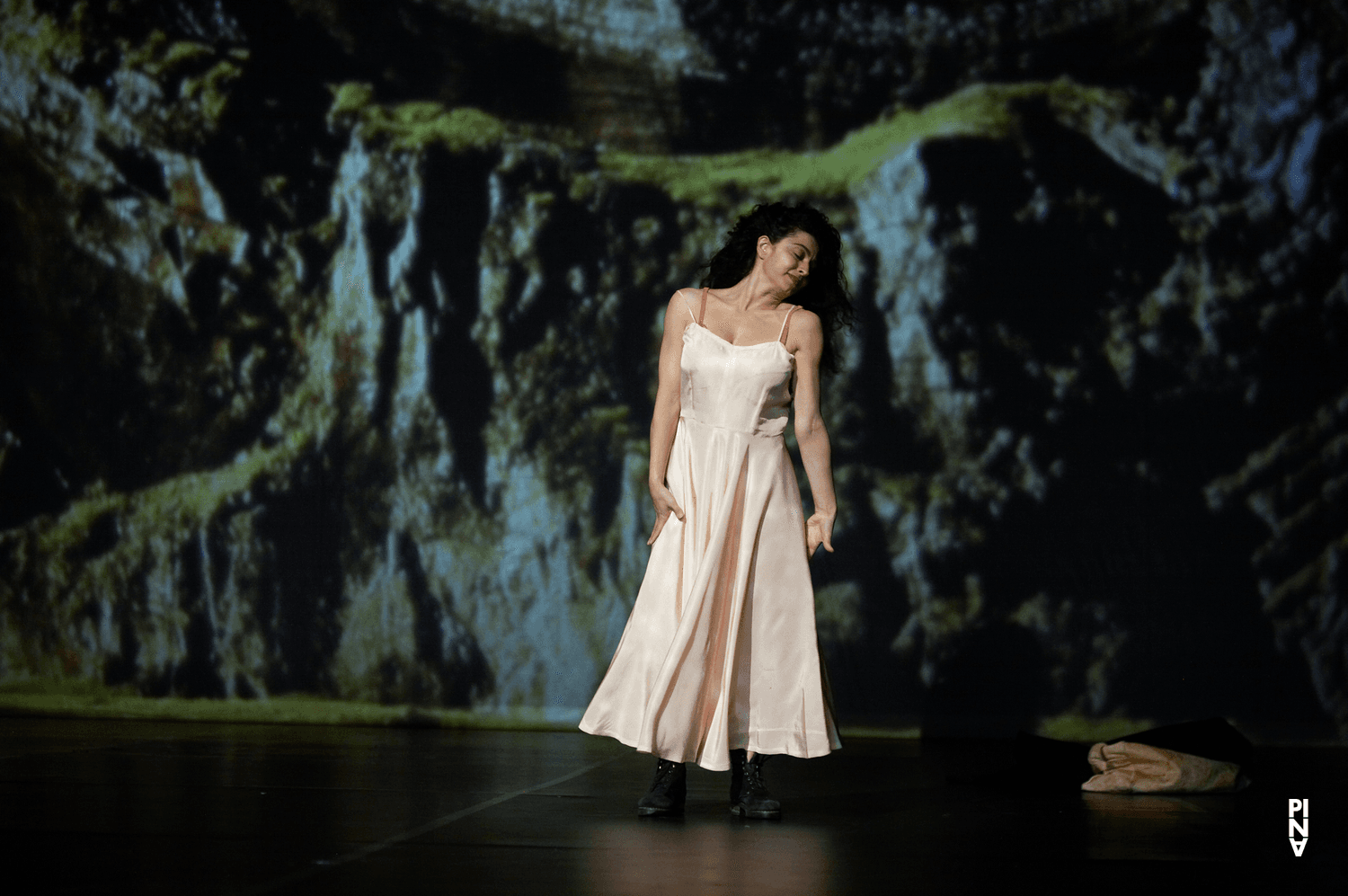 Aida Vainieri in “Danzón” by Pina Bausch with Tanztheater Wuppertal at Schauspielhaus Wuppertal (Germany), Oct. 10, 2007