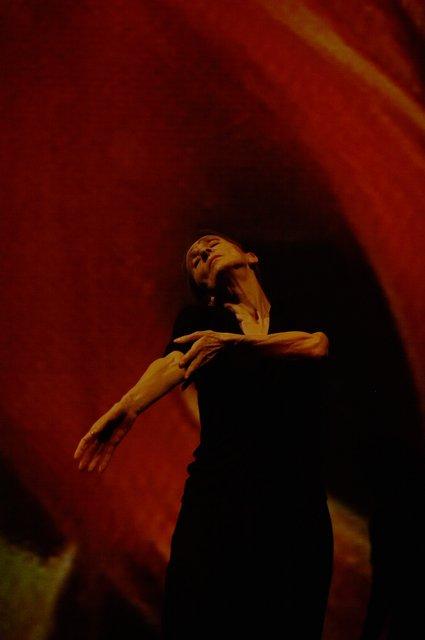 Pina Bausch in “Danzón” by Pina Bausch with Tanztheater Wuppertal at Schauspielhaus Wuppertal (Germany), Oct. 10, 2007