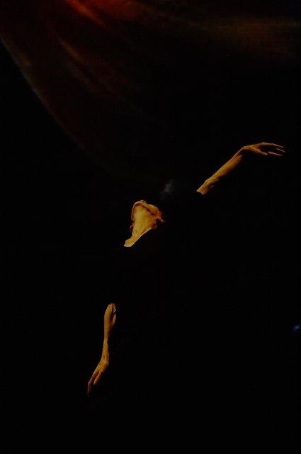 Pina Bausch dans « Danzón » de Pina Bausch avec Tanztheater Wuppertal au Schauspielhaus Wuppertal (Allemagne), 10 octobre 2007