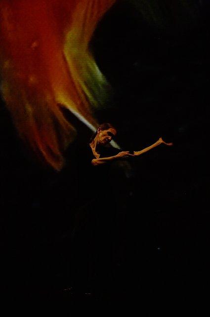 Pina Bausch in “Danzón” by Pina Bausch with Tanztheater Wuppertal at Schauspielhaus Wuppertal (Germany), Oct. 10, 2007
