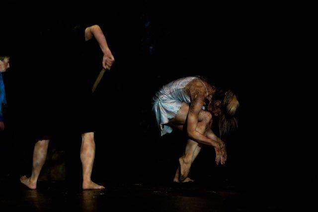 Barbara Kaufmann and Dominique Mercy in “Danzón” by Pina Bausch with Tanztheater Wuppertal at Opernhaus Wuppertal (Germany), Oct. 14, 2010