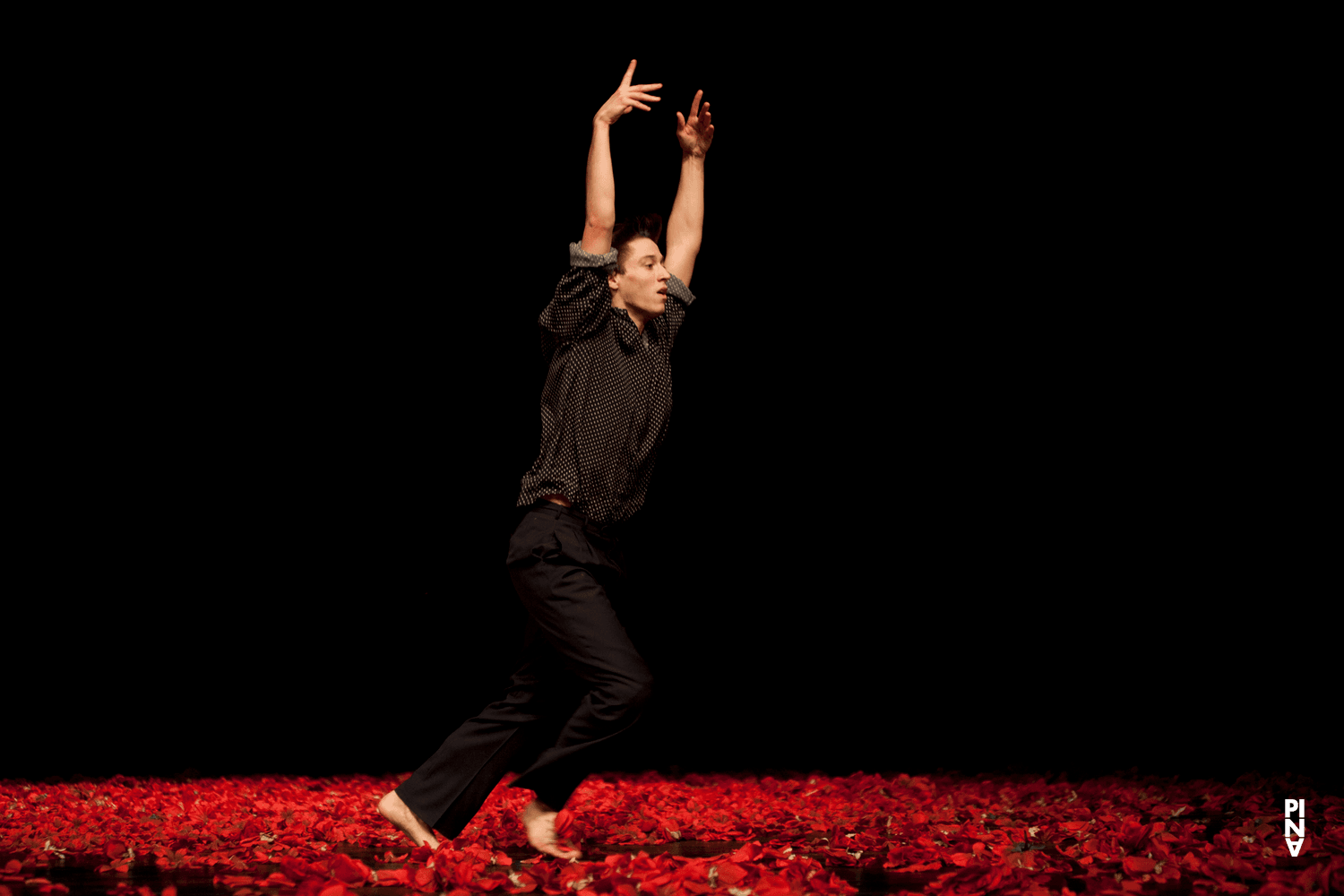 Aleš Čuček in “Der Fensterputzer (The Window Washer)” by Pina Bausch with Tanztheater Wuppertal at Opernhaus Wuppertal (Germany), Nov. 3, 2011