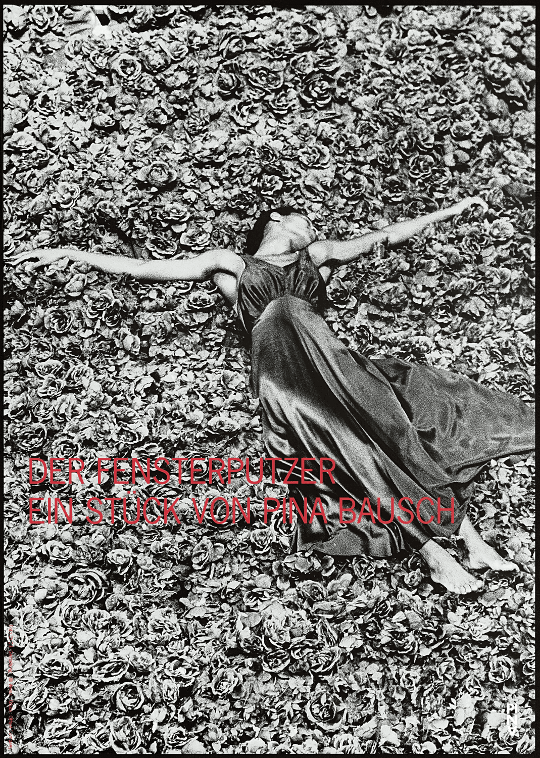 Plakat zu „Der Fensterputzer“ von Pina Bausch