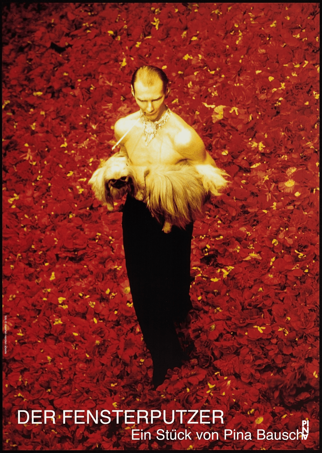 Poster for “Der Fensterputzer (The Window Washer)” by Pina Bausch