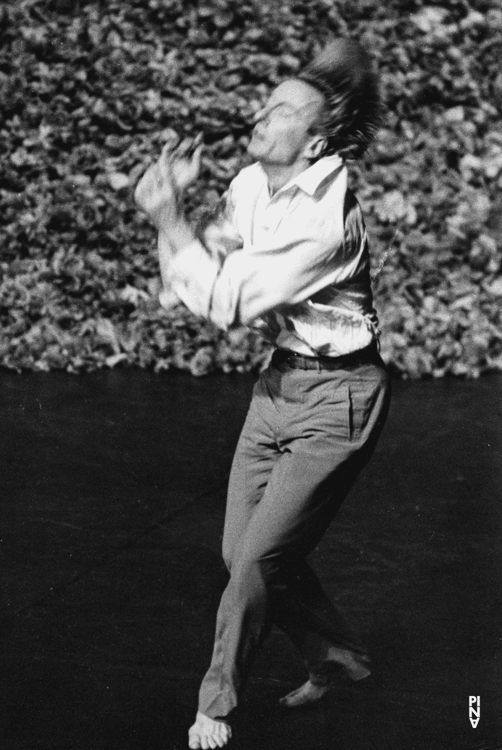 Dominique Mercy in „Der Fensterputzer“ von Pina Bausch