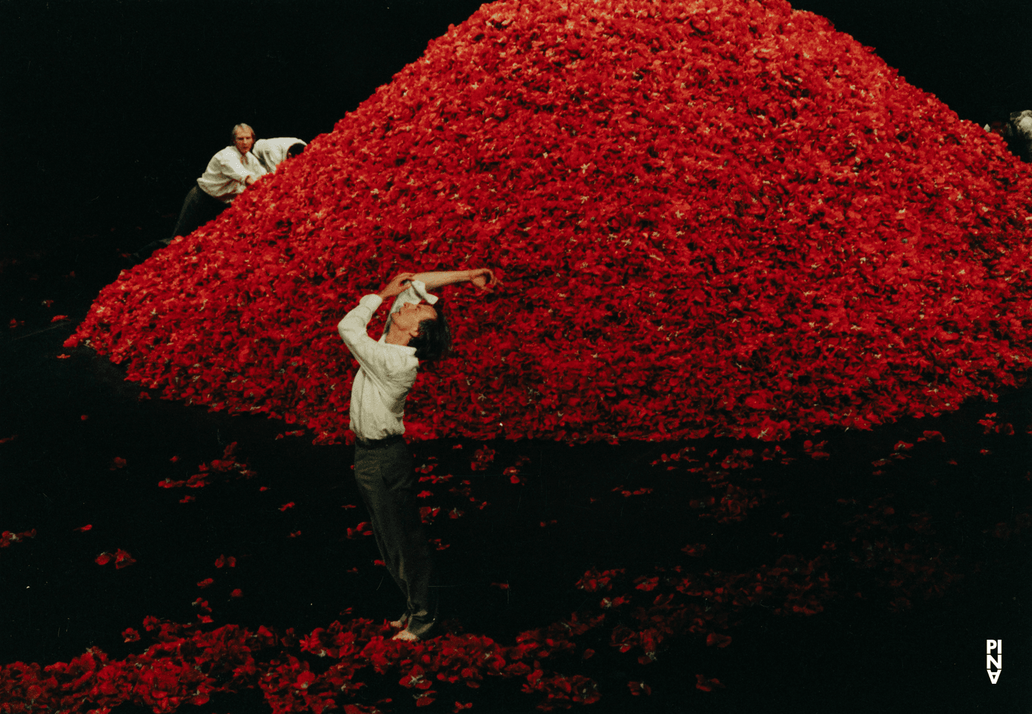 Dominique Mercy et Andrey Berezin dans « Der Fensterputzer (Le laveur de vitres) » de Pina Bausch