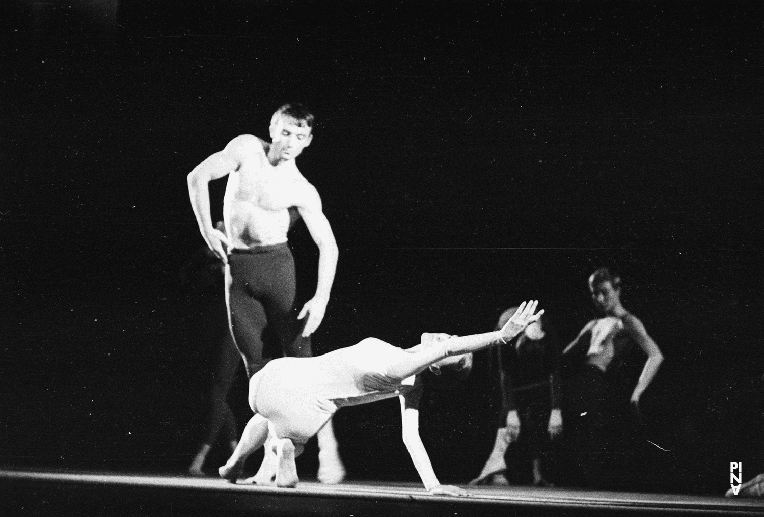 Photograph of Hans Pop, Pina Bausch and Wolf-Werner Wolf