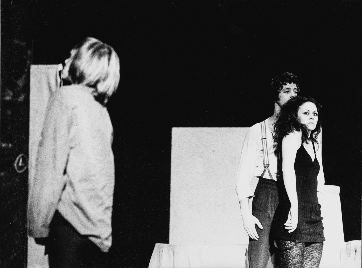 Marlis Alt, Jan Minařík and Malou Airaudo in “Fritz” by Pina Bausch