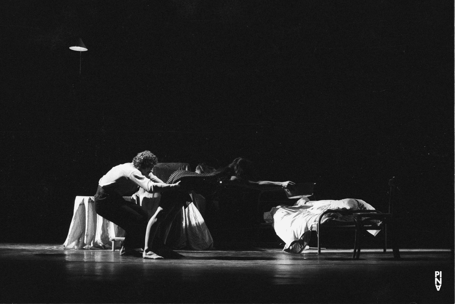 Jan Minařík and Malou Airaudo in “Fritz” by Pina Bausch at Opernhaus Wuppertal