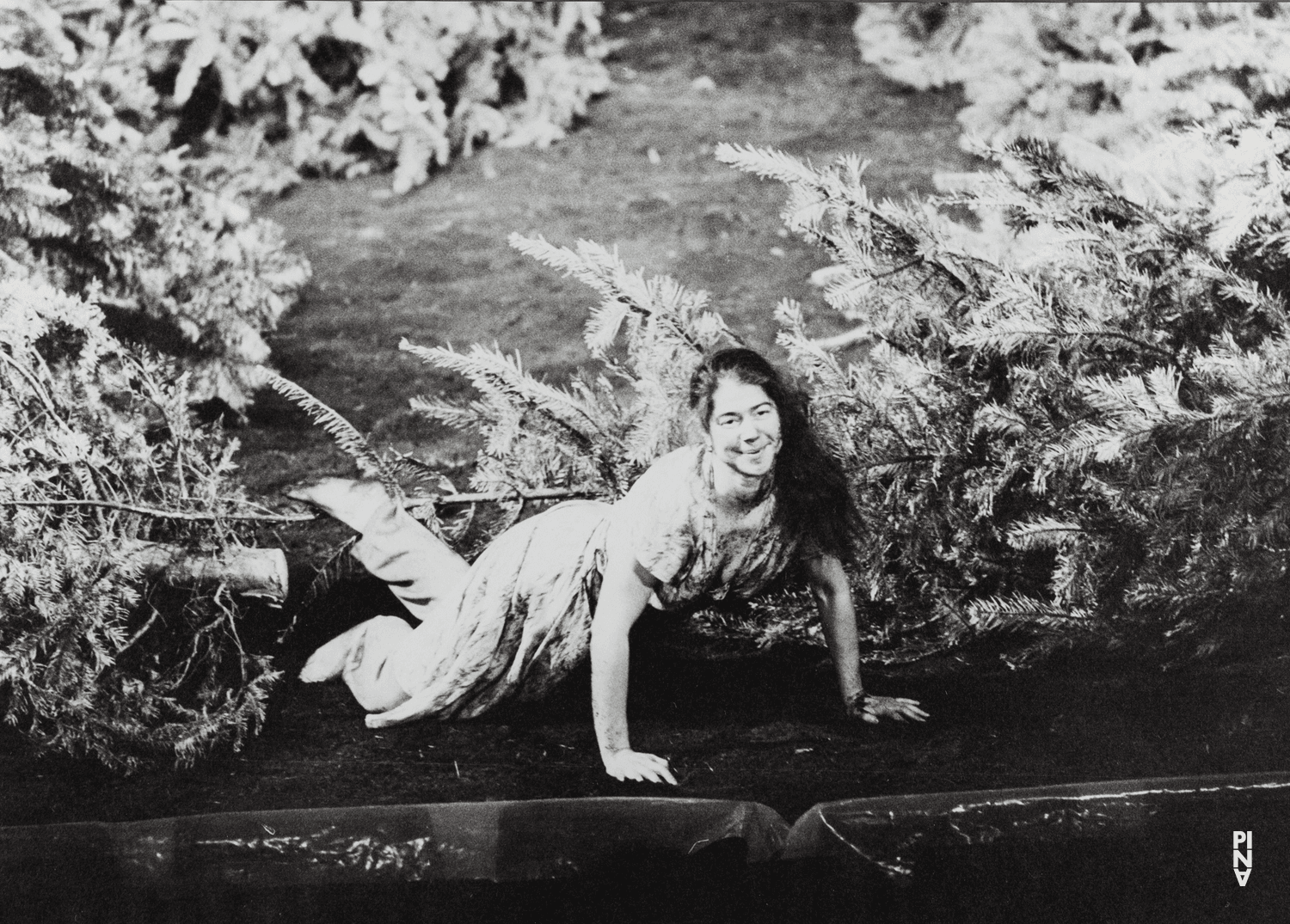 Bénédicte Billiet in “Auf dem Gebirge hat man ein Geschrei gehört (On the Mountain a Cry Was Heard)” by Pina Bausch