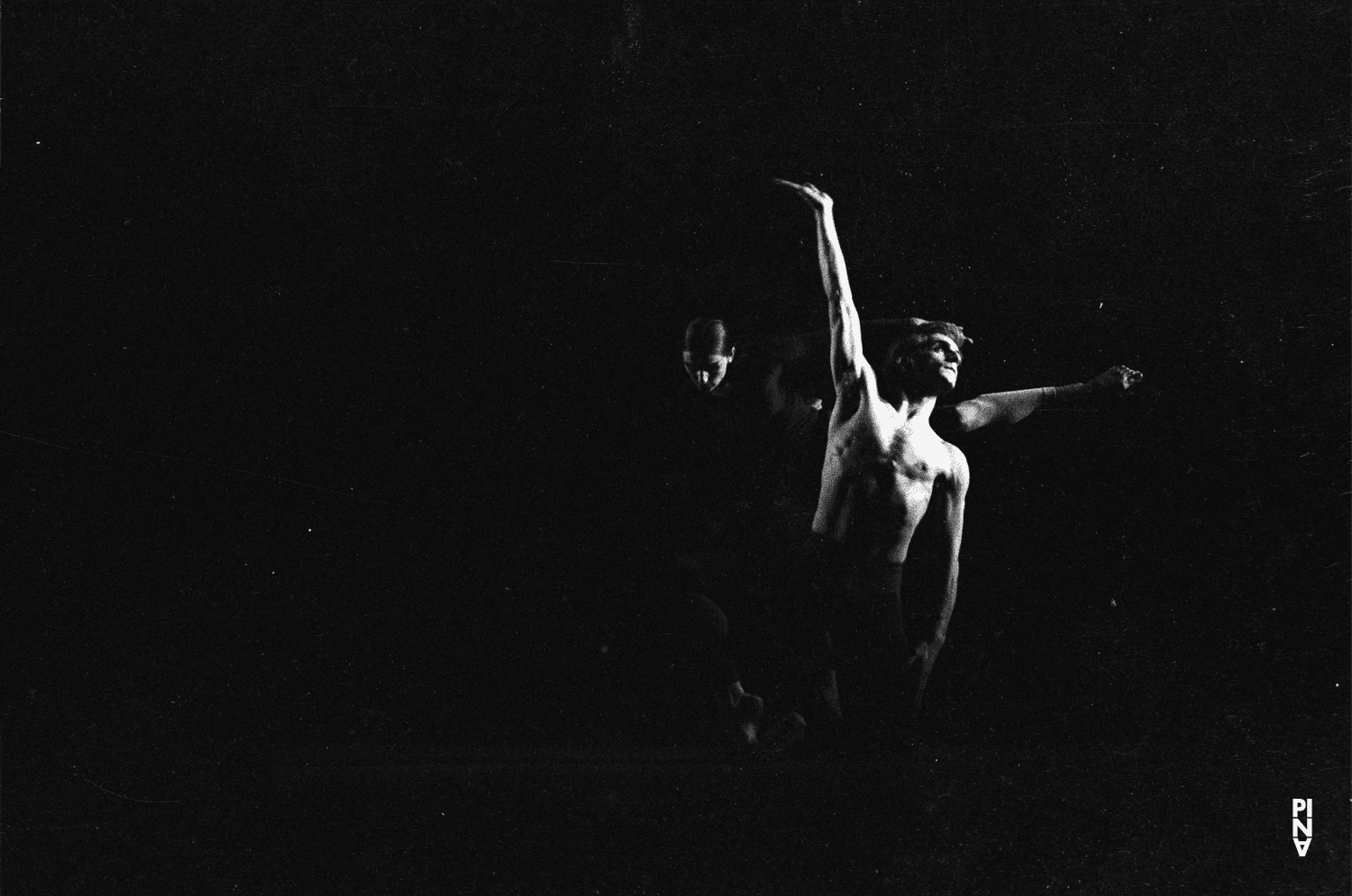 Ivan Neumann and Pina Bausch in “Im Wind der Zeit” by Pina Bausch