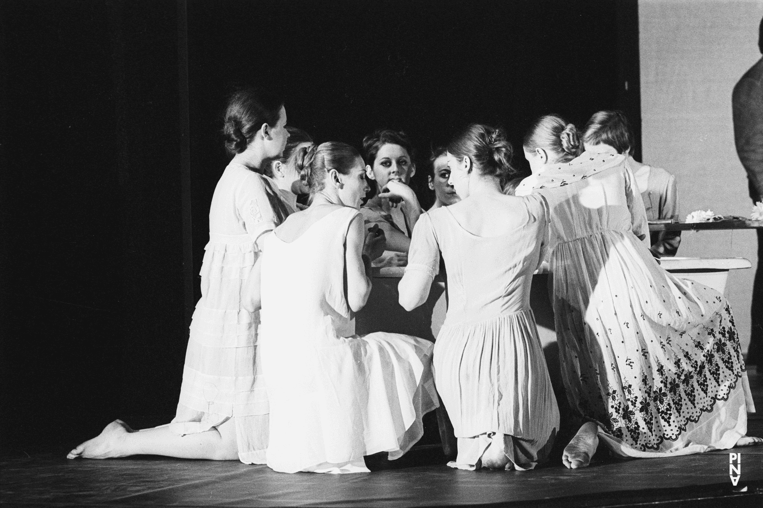 “Iphigenie auf Tauris” by Pina Bausch with Tanztheater Wuppertal at Opernhaus Wuppertal (Germany), April 20, 1974