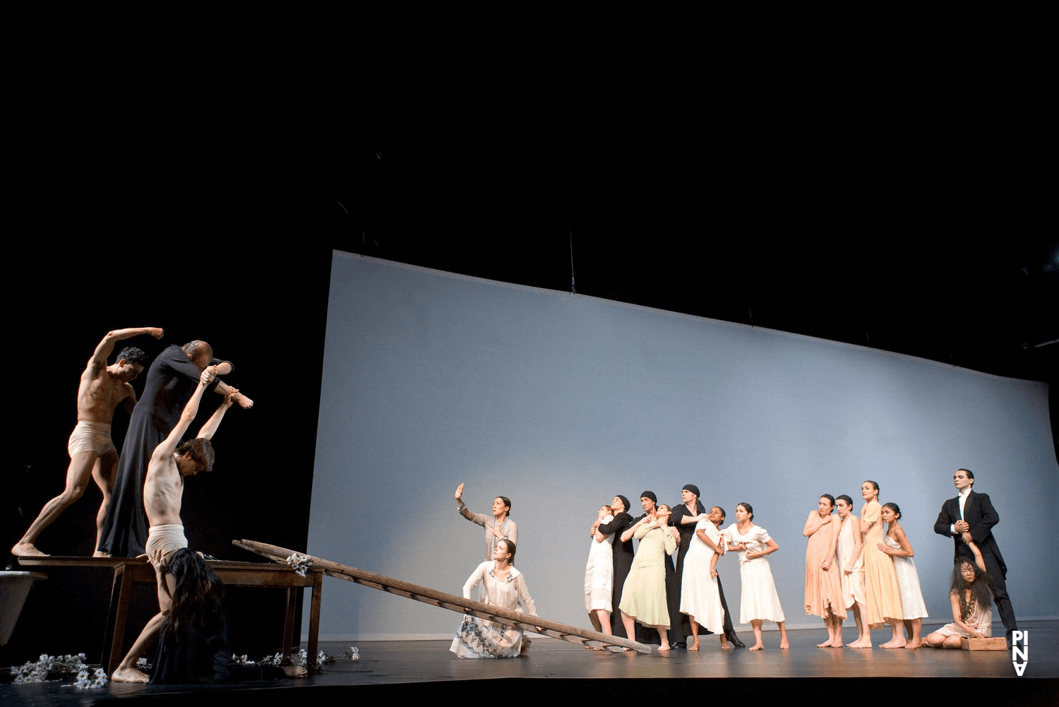 “Iphigenie auf Tauris” by Pina Bausch with Tanztheater Wuppertal at Opernhaus Wuppertal (Germany), Jan. 28, 2010