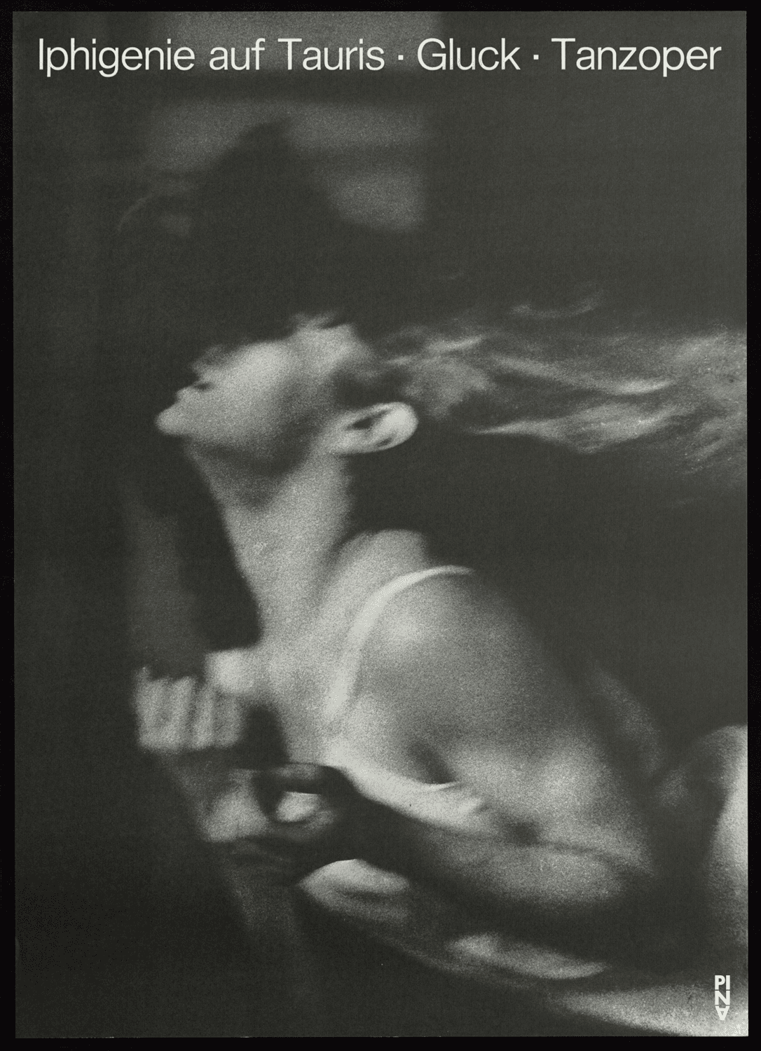 Plakat zu „Iphigenie auf Tauris“ von Pina Bausch