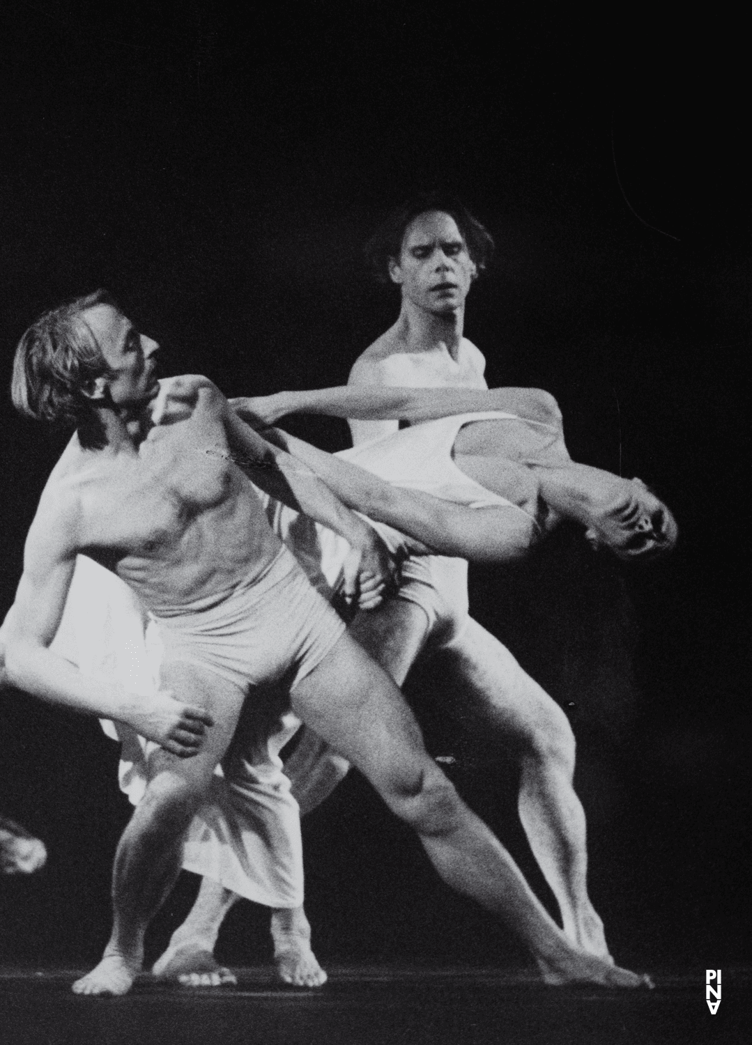 Dominique Mercy, Malou Airaudo and Ed Kortlandt in “Iphigenie auf Tauris” by Pina Bausch