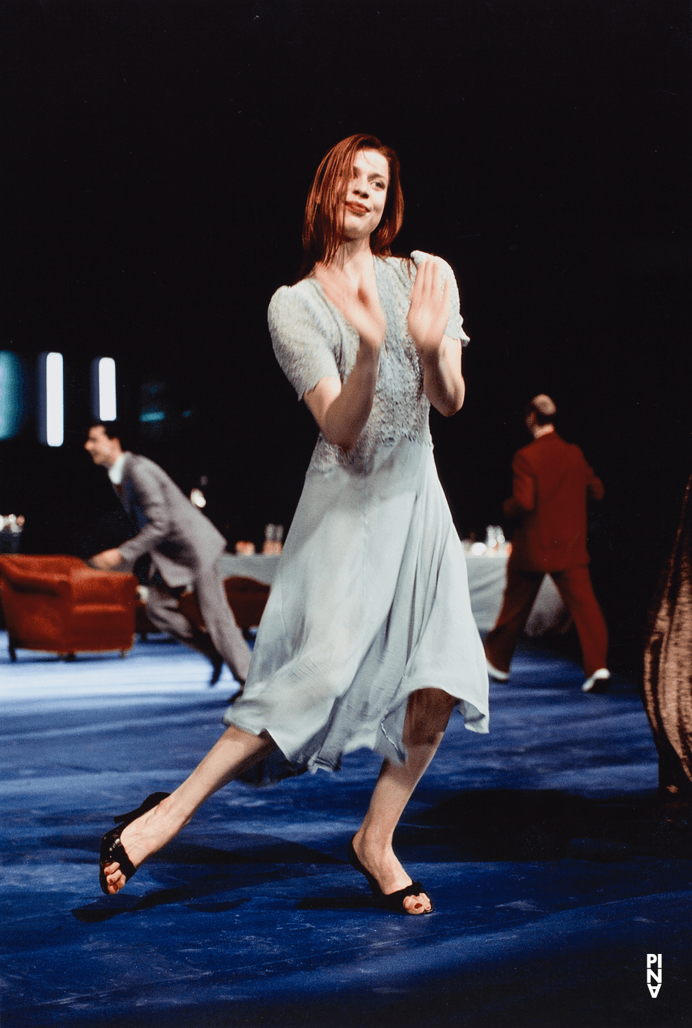 Anna Wehsarg, Fernando Suels Mendoza and Andrey Berezin in “Keuschheitslegende (Legend of Chastity)” by Pina Bausch, May 18, 2006