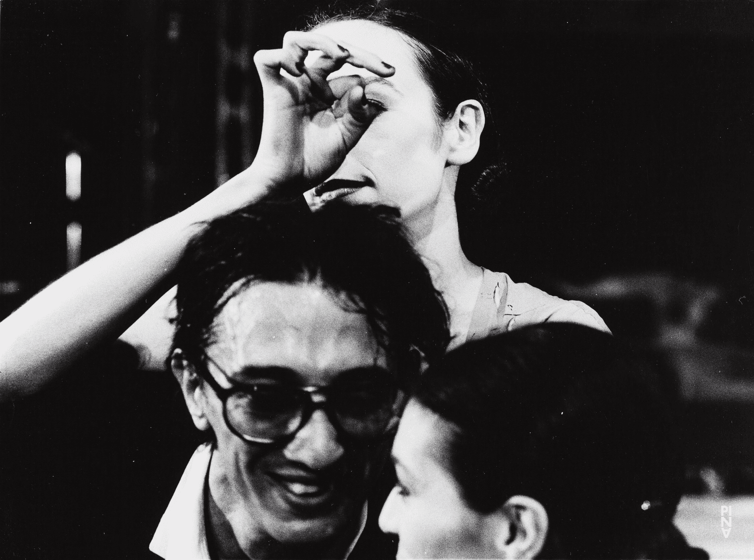 Anne Marie Benati, Jean Laurent Sasportes and Anne Martin in “Keuschheitslegende (Legend of Chastity)” by Pina Bausch