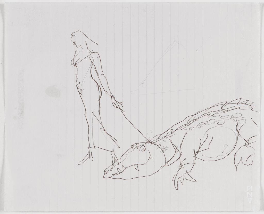 sketch / Draft by Rolf Borzik