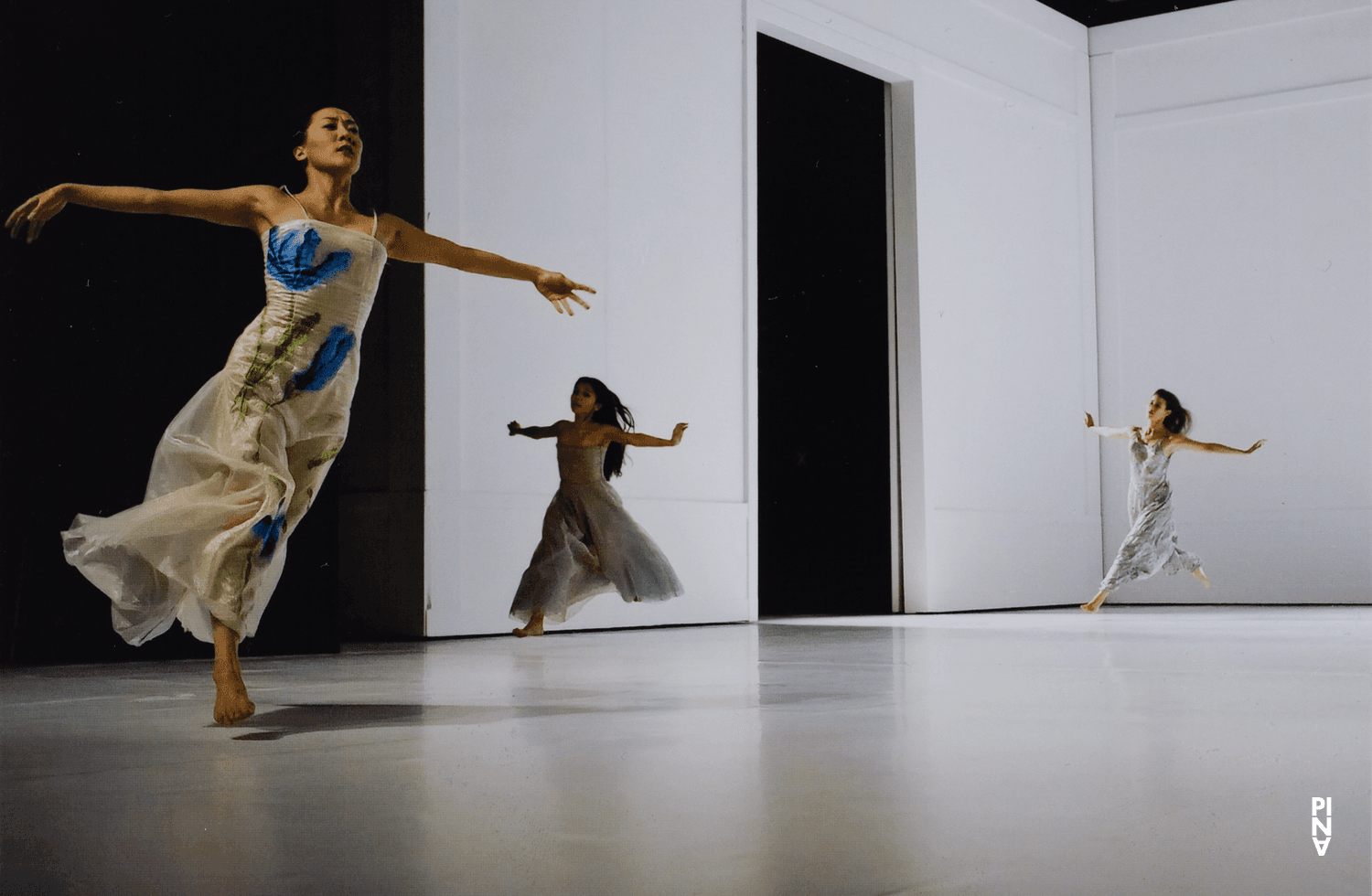 Azusa Seyama, Ditta Miranda Jasjfi and Clémentine Deluy in “For the Children of Yesterday, Today and Tomorrow” by Pina Bausch